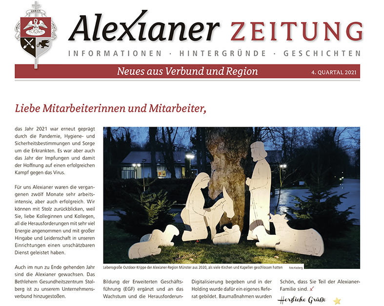 Alexianer Zeitung 4. Quartal 2021