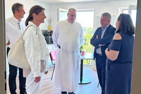 Führung durch die Klinik