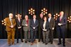 Andreas Barthold (Mitte Links im Bild) bei seiner Verabschiedung