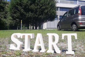 START-Buchstaben in Münster-Nord