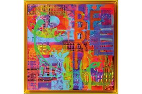 Farbenfrohes Bild von Martina Schulte