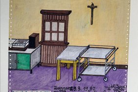 Antonius-Station gemalt von Robert Burda