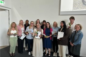 Der Kurs GPTZ 22B mit Kursleiterin Carolin Koos. 