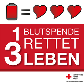 Blutspende rettet Leben