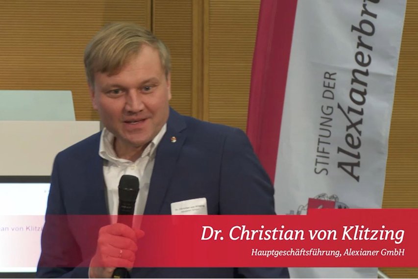 Ansprache von von Klitzing zum Alexianer Ethik Symposium 2024 