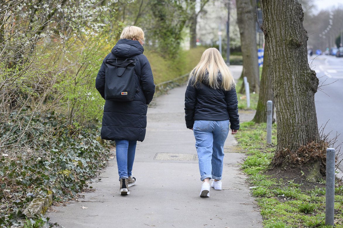 Sozialpädagogen Spaziergang 