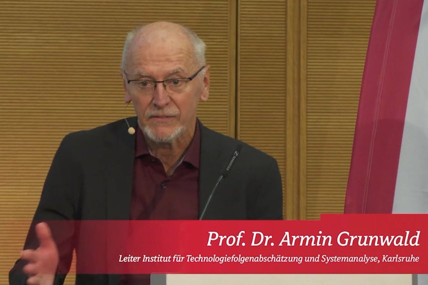 Vortrag von Prof. Grunwald beim Alexianer Ethik Symposium 2024